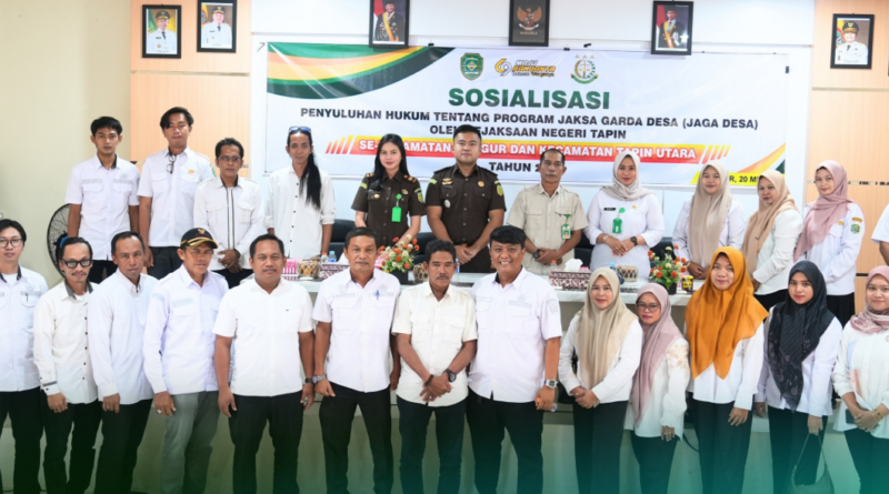 Program Jaksa Garda Desa (Jaga Desa) di Aula Kecamatan Bungur
