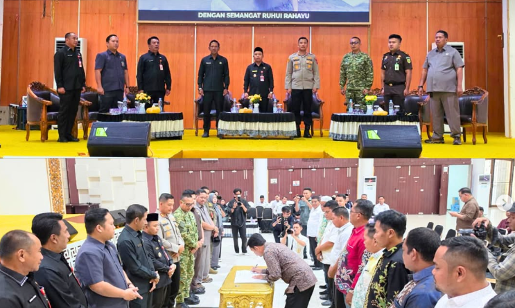 Deklarasi Damai Pemilihan Kepala Desa (Pilkades) Serentak se-Kabupaten Tapin Tahun 2026
