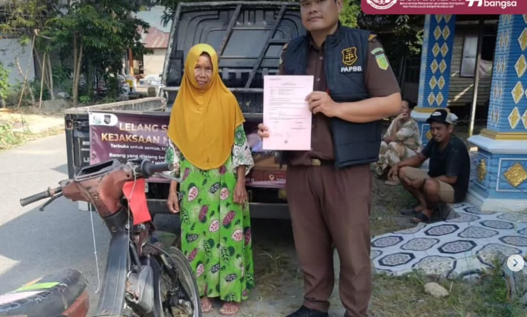 Giat Seksi Pemulihan Aset dan Pengelolaan Barang Bukti Kejaksaan Negeri Tapin dalam Pengantaran Barang Bukti